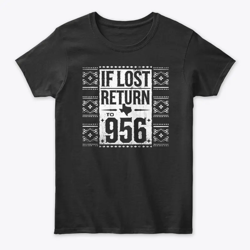 If Lost Return to 956