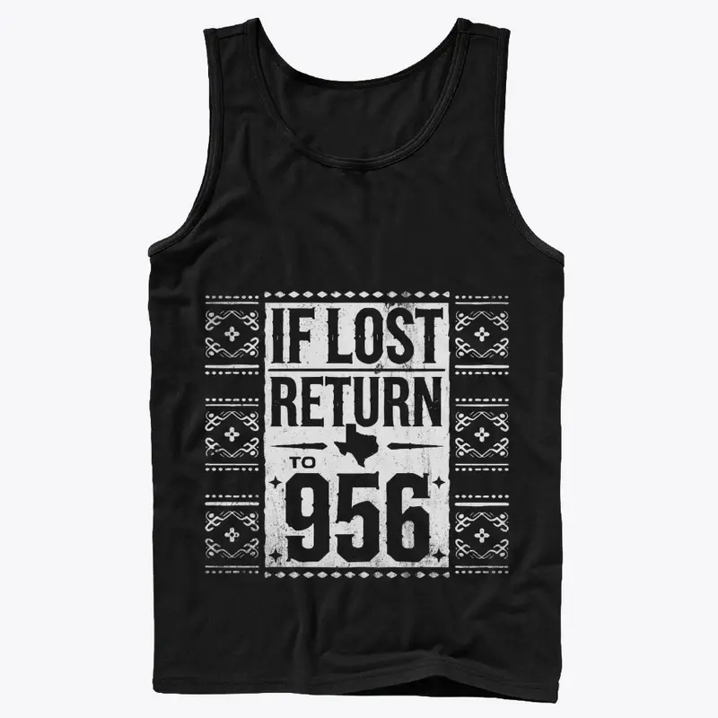 If Lost Return to 956